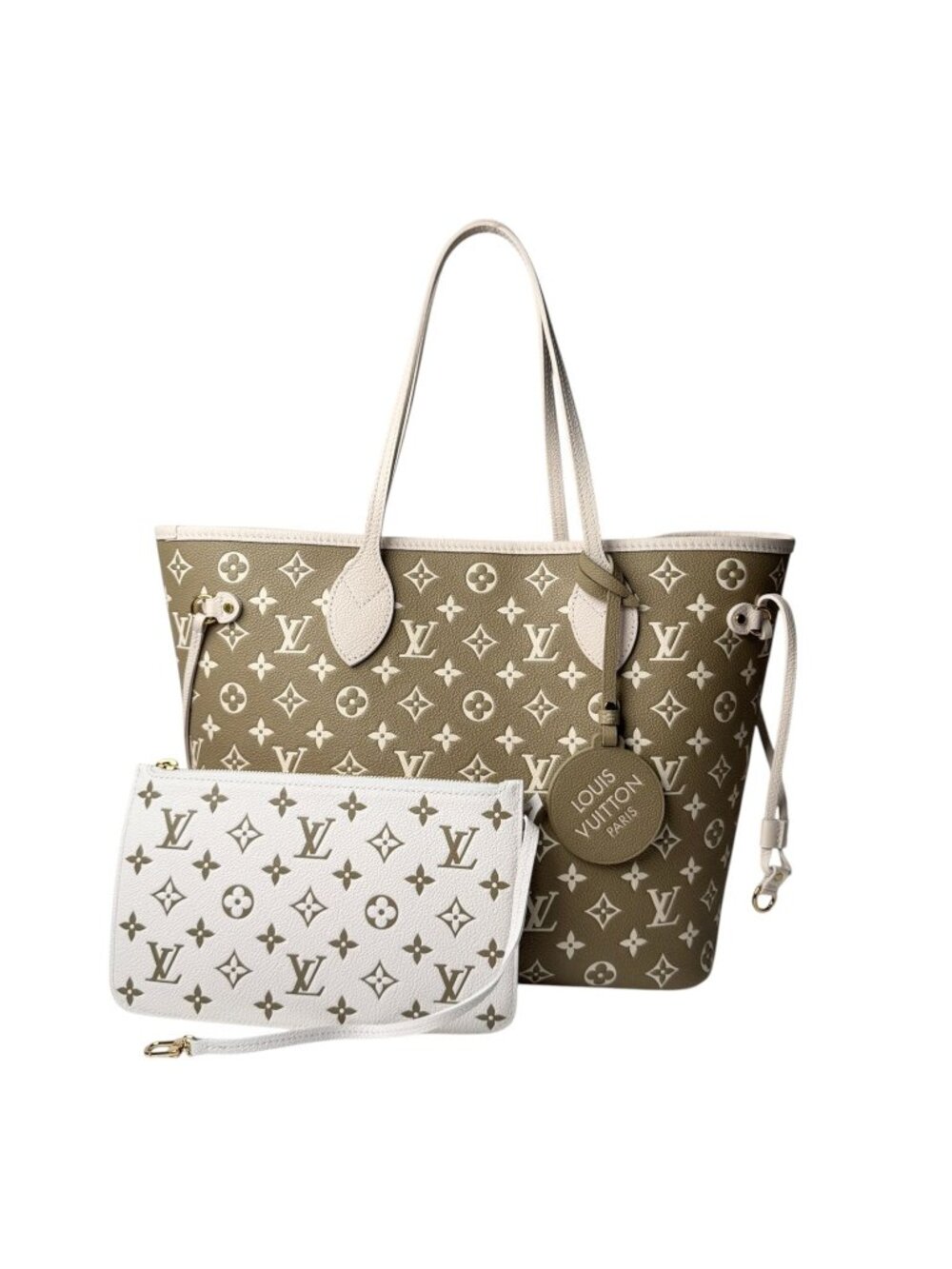 Louis Vuitton Monogram Empreinte Neverfull MM
